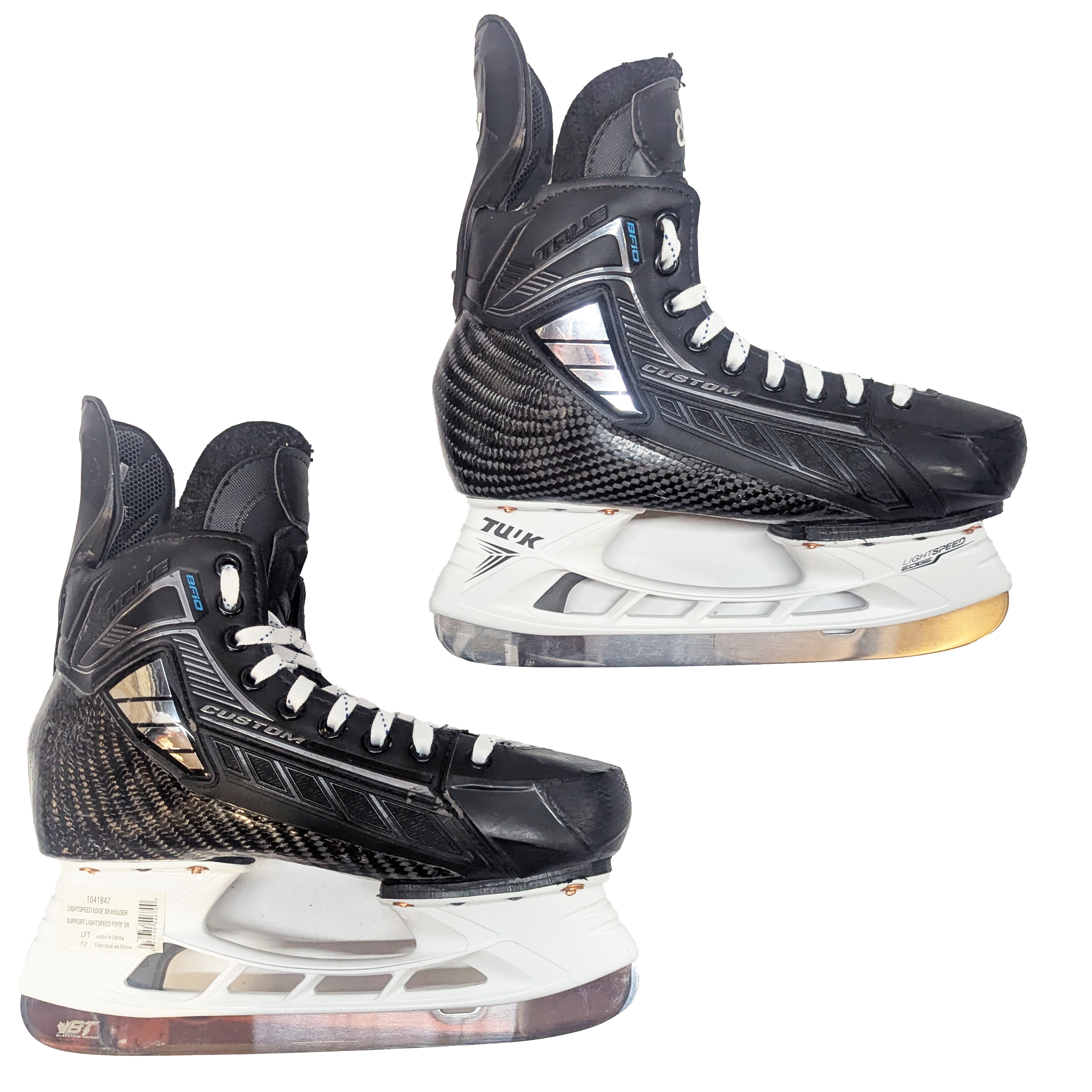 True Custom - Patins de hockey NCAA Pro Stock d'occasion - Taille 7
